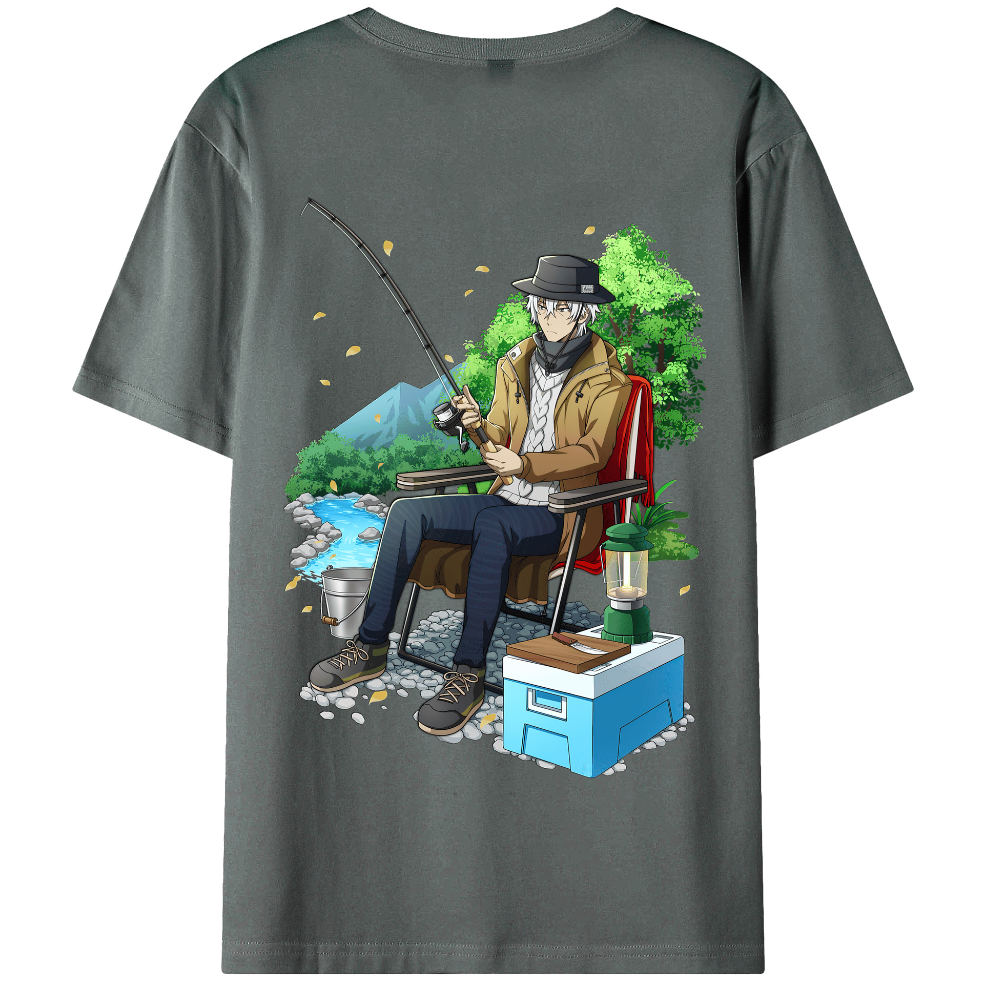 （画像用） 文豪ストレイドッグス Bungo Stray Dogs 綿100％半袖Tシャツ（背面プリント）